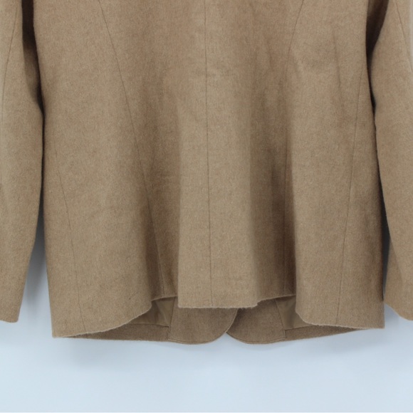 ORVIS Blazer Suit Jack Wool Tan Camel Hair Size 12 - Picture 3 of 10